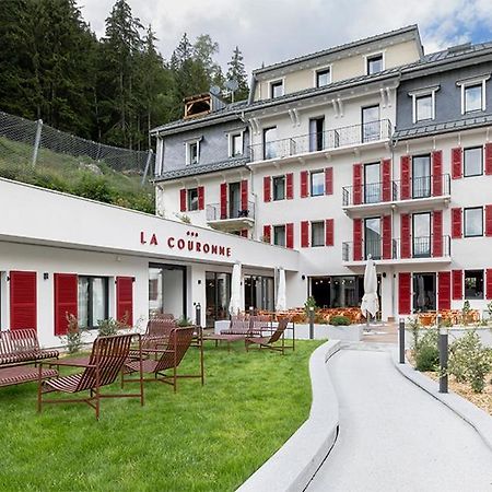 Hotel Restaurant La Couronne Chamonix Esterno foto